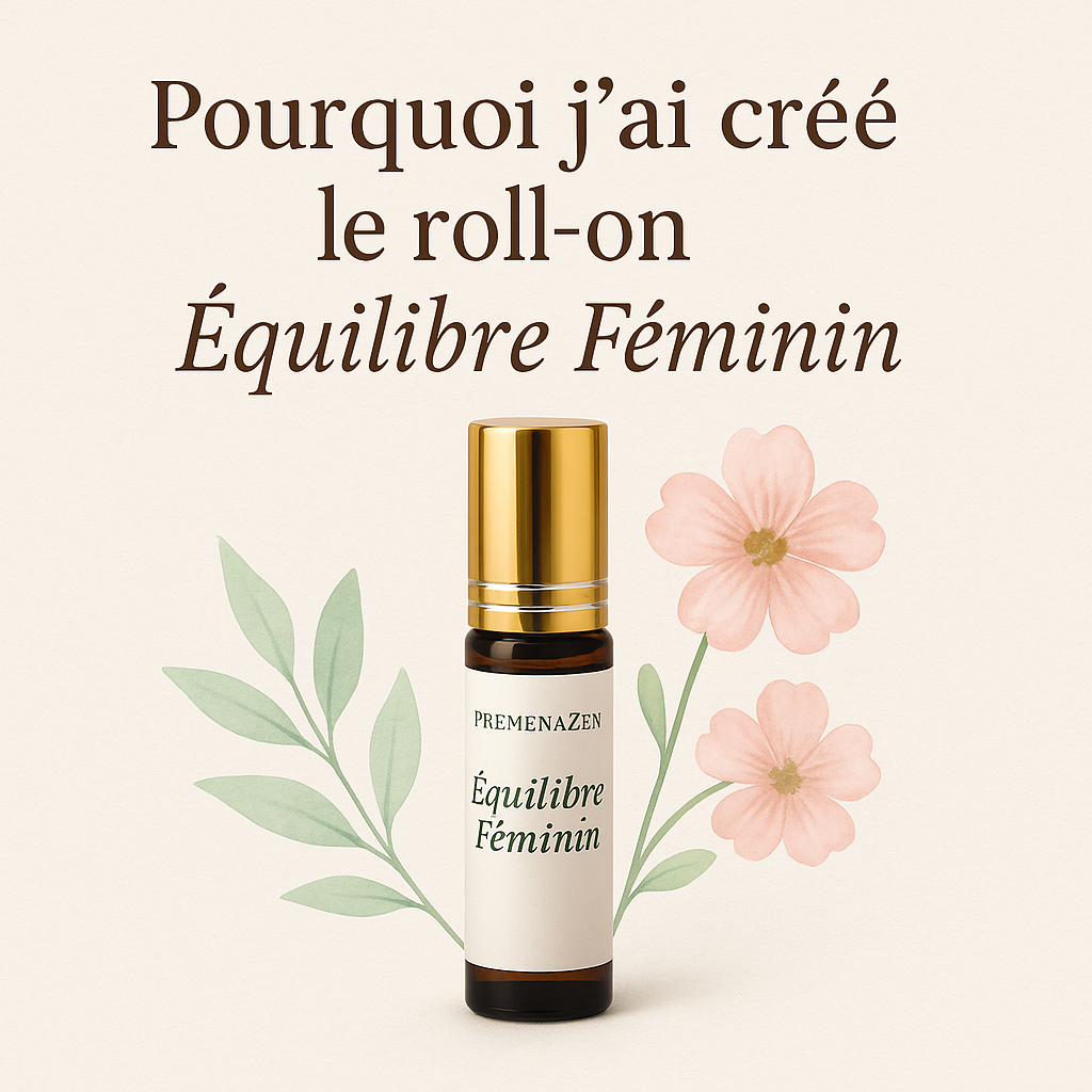 Pourquoi j’ai créé le Roll-On  équilibre féminin